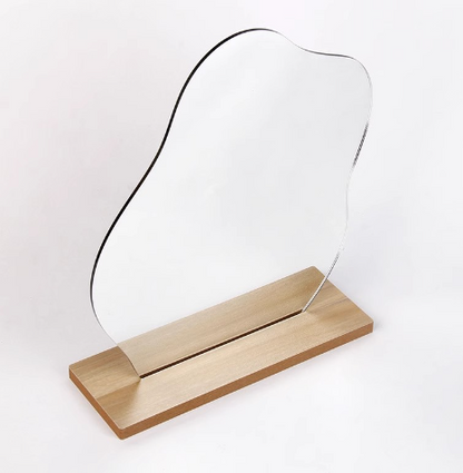 Irregular Makeup Mirror for Student Dorm Decor
