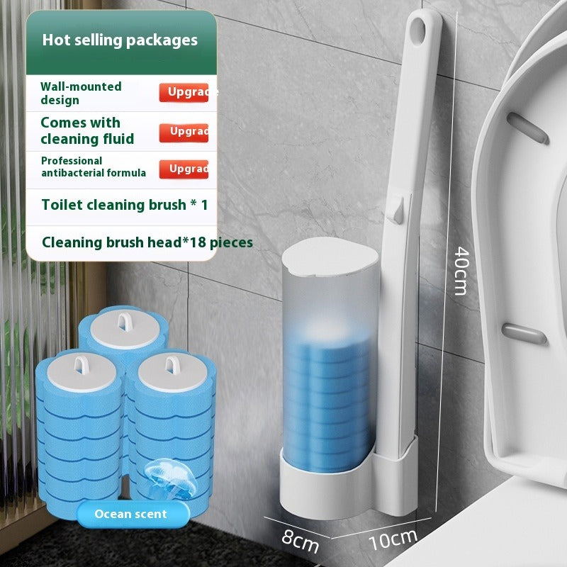 Bathroom Wall-mounted Long Handle Cleaning Sets