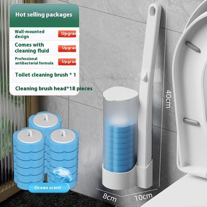 Bathroom Wall-mounted Long Handle Cleaning Sets