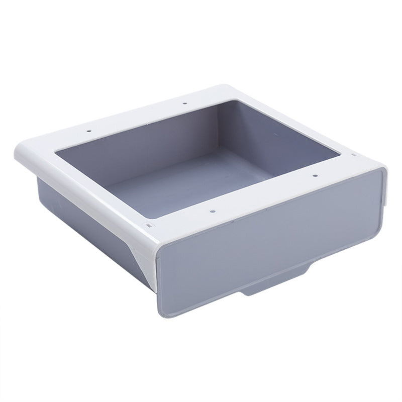 Stylish Under Cabinet Storage Box for Desk Organization