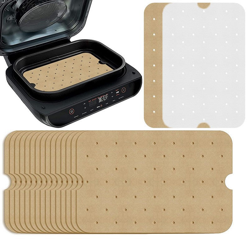 Dual Air Fryer Baking Parchment Paper 14x20.5cm