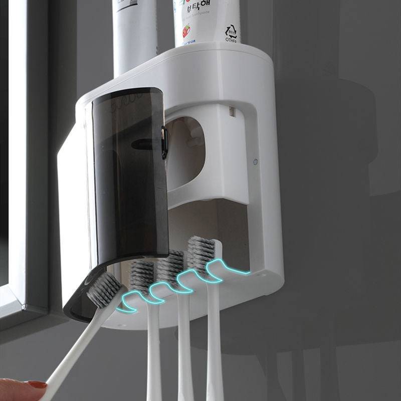 Automatic Toothpaste Dispenser Set with Wall Mount