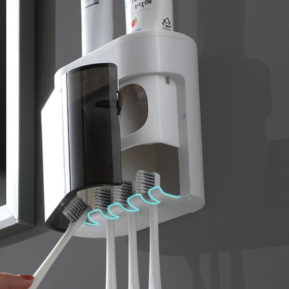 Automatic Toothpaste Dispenser Set with Wall Mount