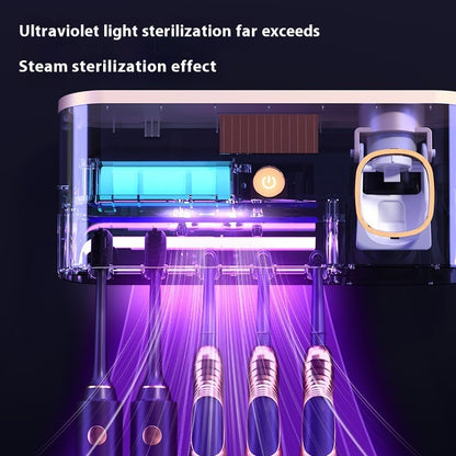USB UV Toothbrush Sterilizer Wall Holder