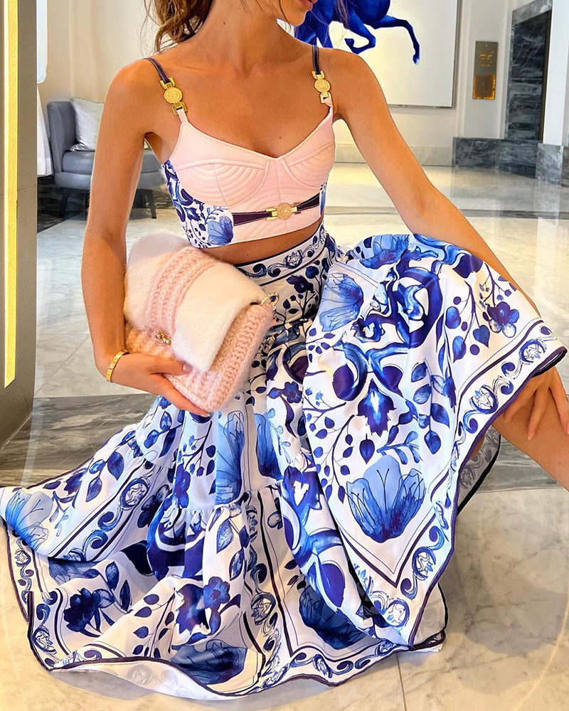 Mediterranean Bliss Porcelain Top Set