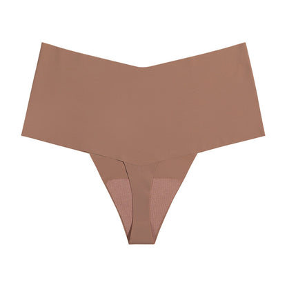 High-Waist Cotton G-String Panties for Women (Plus Size)