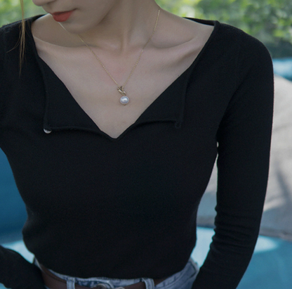 Elegant Sequin Pullover Top