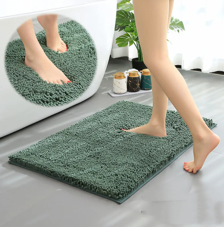 Encrypted Chenille Absorbent Door Mat