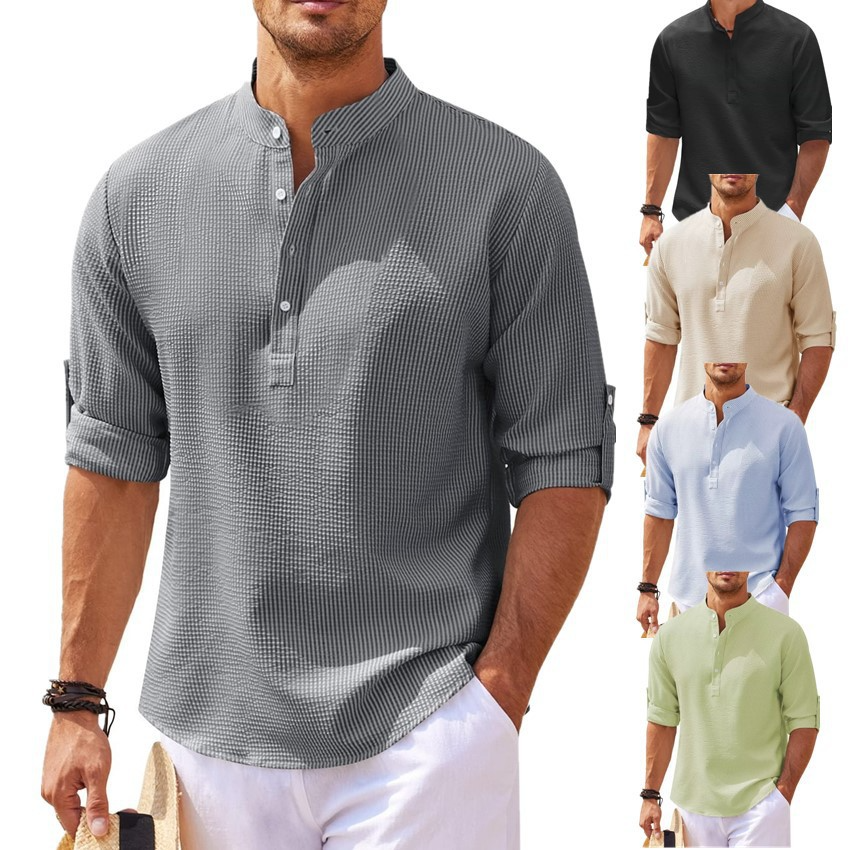 Pineapple Collar Casual Shirt
