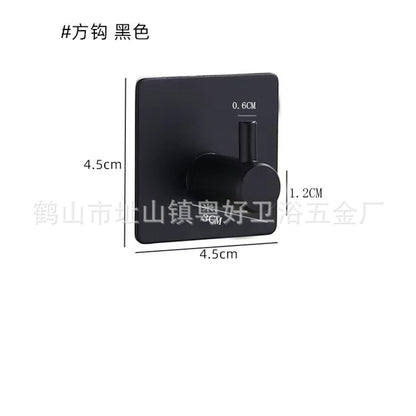 304 Stainless Steel Square Adhesive Coat Hook