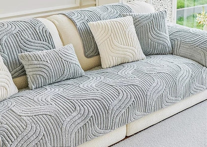Thick Plush Non-Slip Sofa Cushion