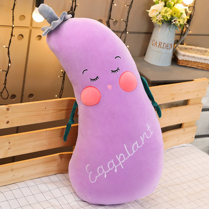 Narrow Eyes Vegetable Pillow - New Design