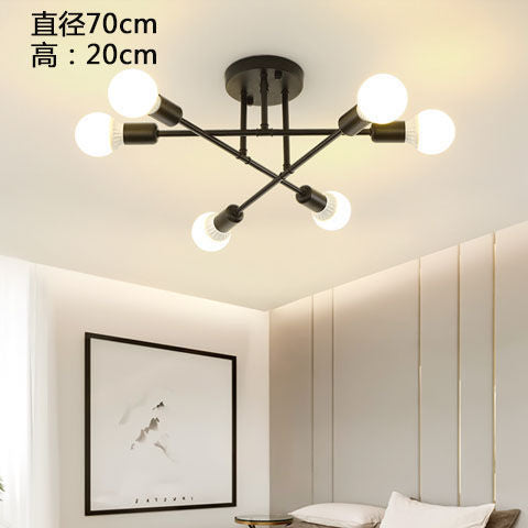 Modern Minimalist LED Ceiling Light for Bedroom and Living Room