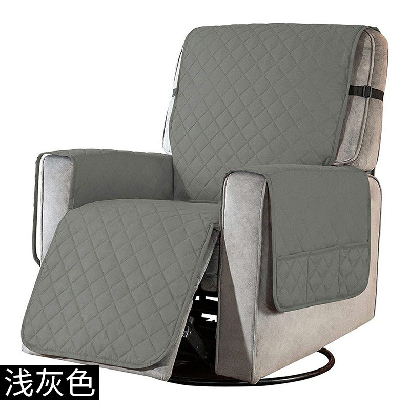 Knitted Universal Sofa Cover for Armchair (Solid Color)