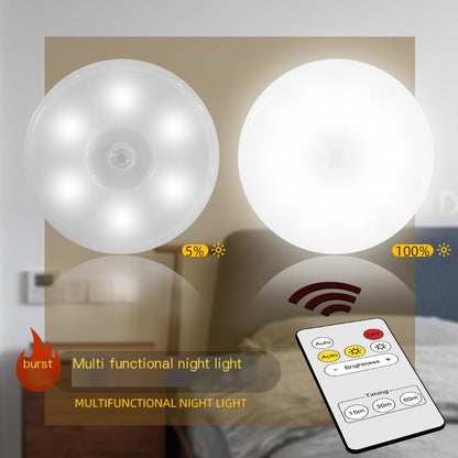 Remote Control Bedside Light with Magnetic Charging