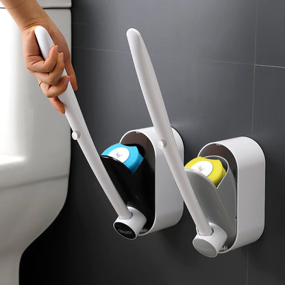 Disposable Toilet Cleaning Brush Set