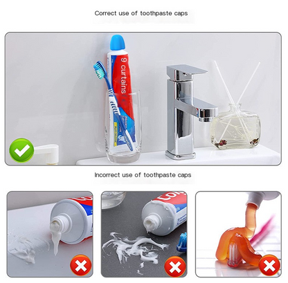 Colorful Self-Sealing Toothpaste Cap for Hygiene
