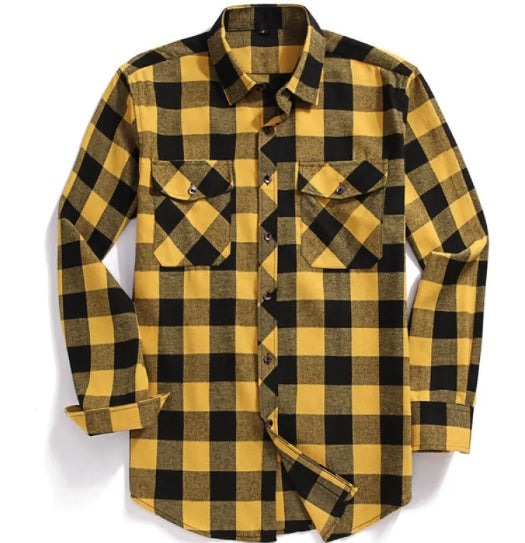 Plaid Flannel Shirt