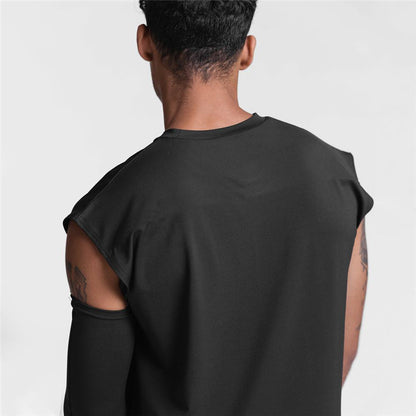 Quick Drying Loose Fit Round Neck Vest