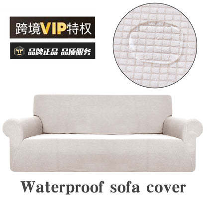 Waterproof Universal Stretch Sofa Cover for Two-Seater