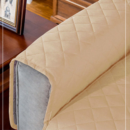 Knitted Universal Sofa Cover for Armchair (Solid Color)