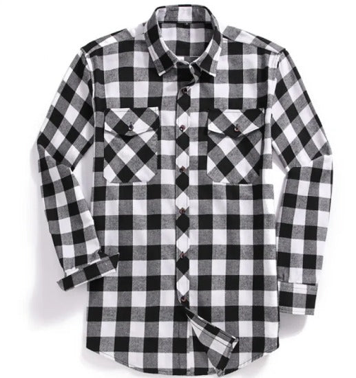 Plaid Flannel Shirt