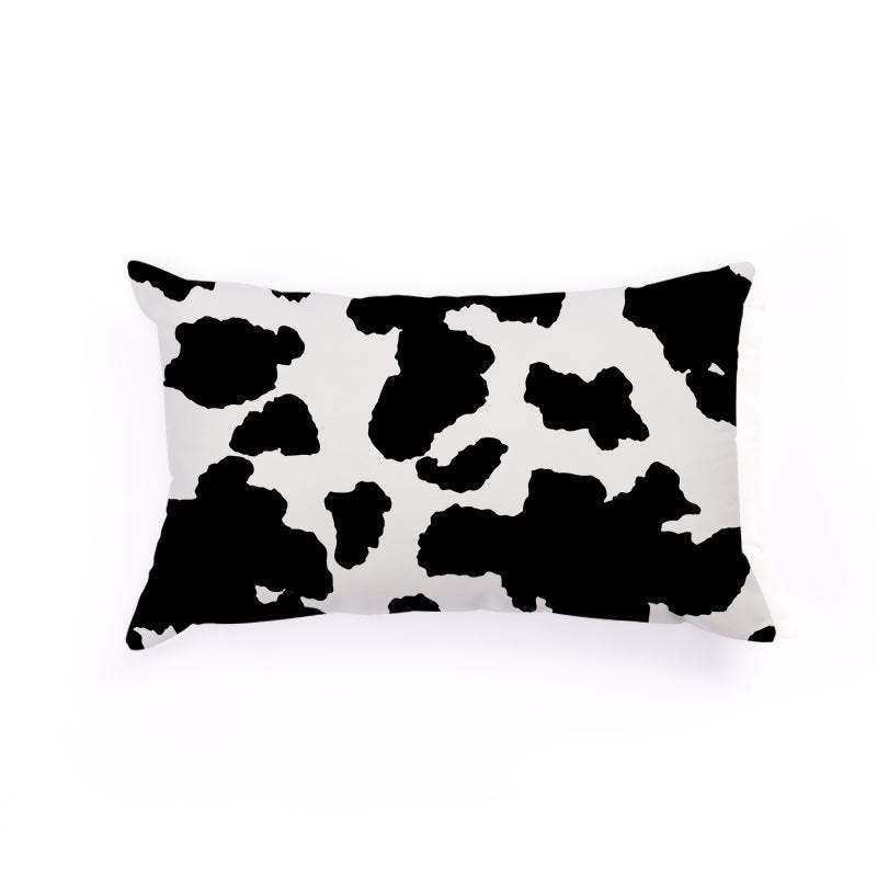 Nordic Geometric Elk Flag Custom Plush Pillow