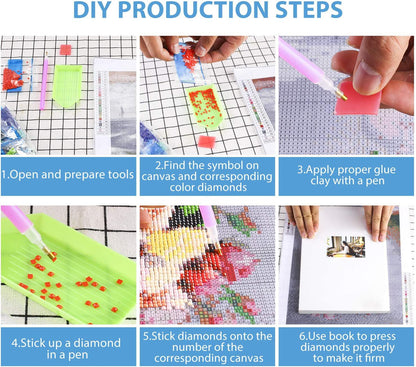 5D Diamond Painting DIY Succulent Decoration Series