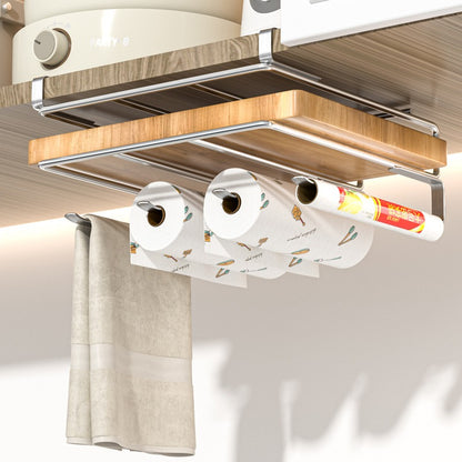 Metal Chopping Board and Lid Storage Rack