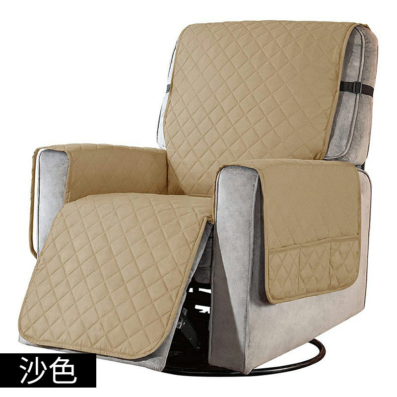 Knitted Universal Sofa Cover for Armchair (Solid Color)