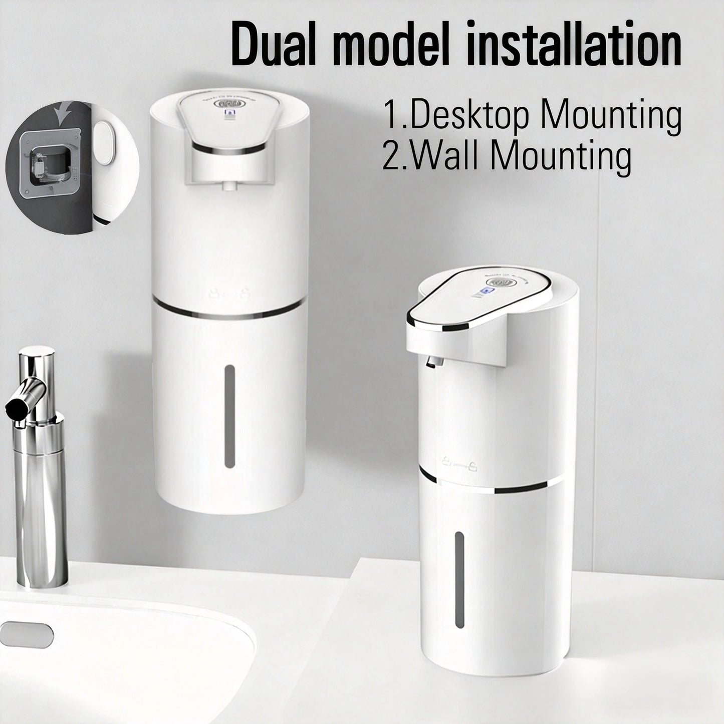 Wall-Mounted Smart Automatic Foam Soap Dispenser