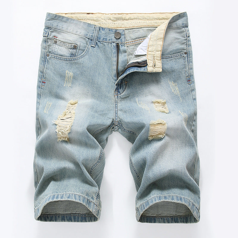 Men's Casual Fashion Denim Shorts