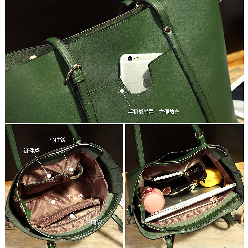 Chic Retro Shoulder Carryall
