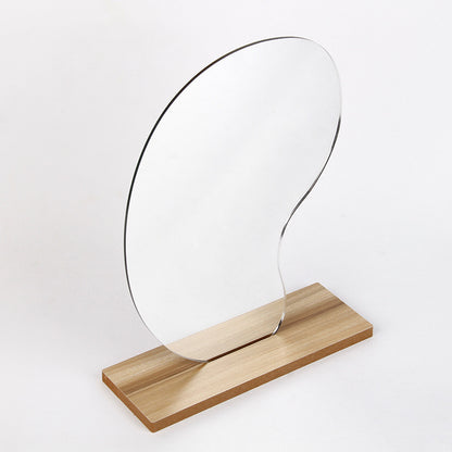 Irregular Makeup Mirror for Student Dorm Decor