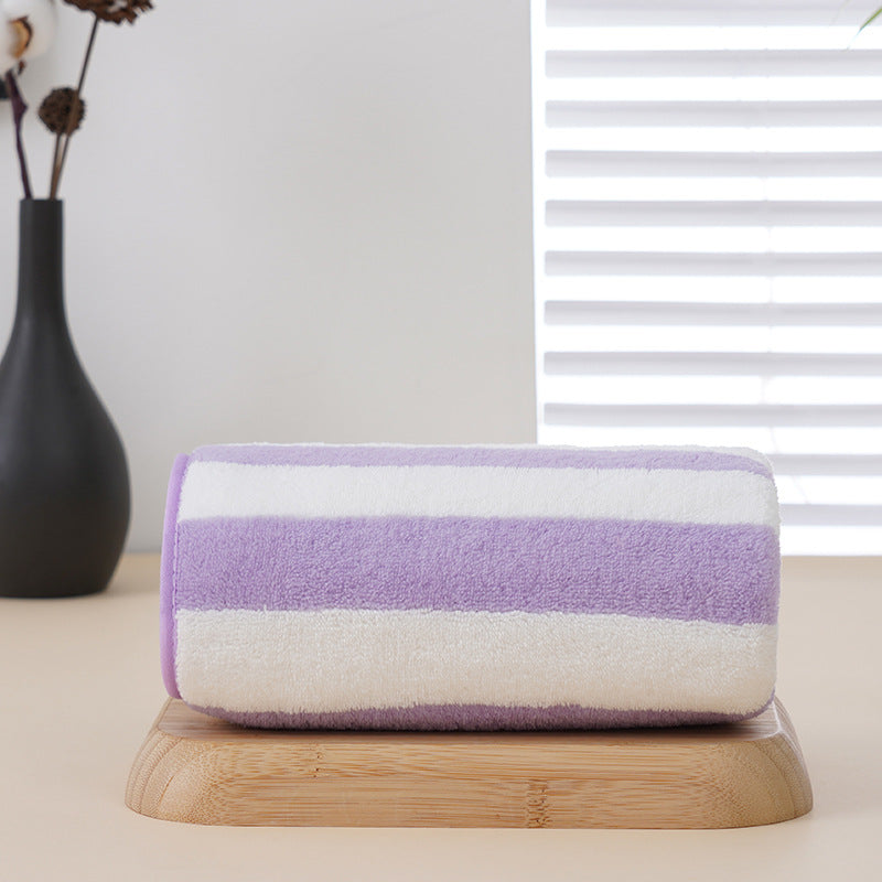 Thick Coral Fleece Towel - Absorbent and Durable