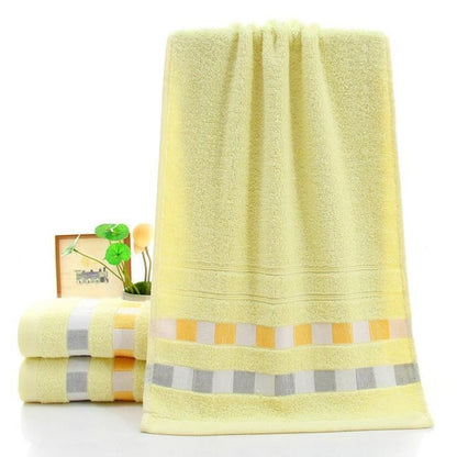 Embroidered Logo Cotton Face Towels for Wholesale